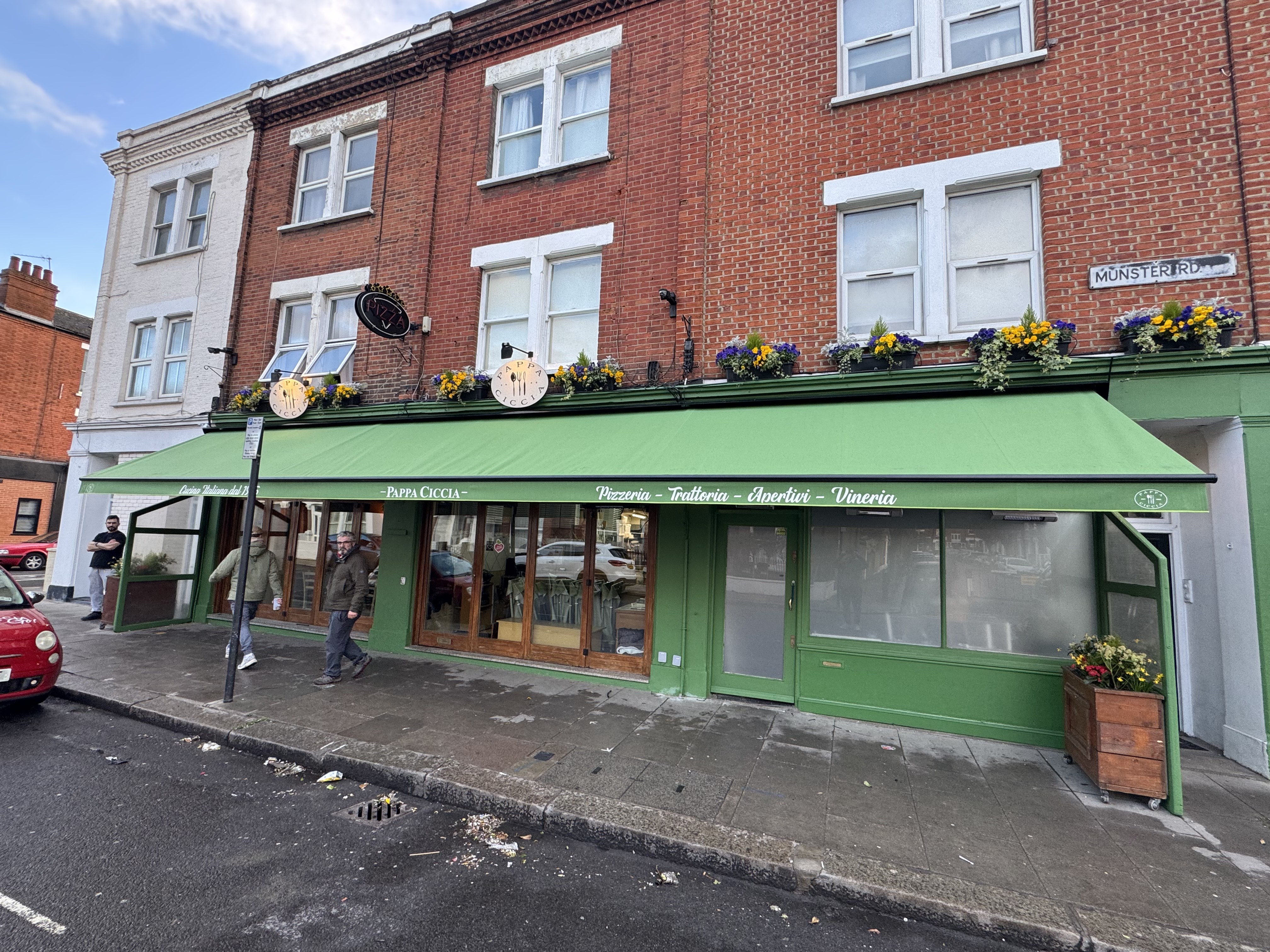 Bespoke printed awning installation by AwningsUK