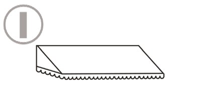 Fixed wedge type canopy illustration