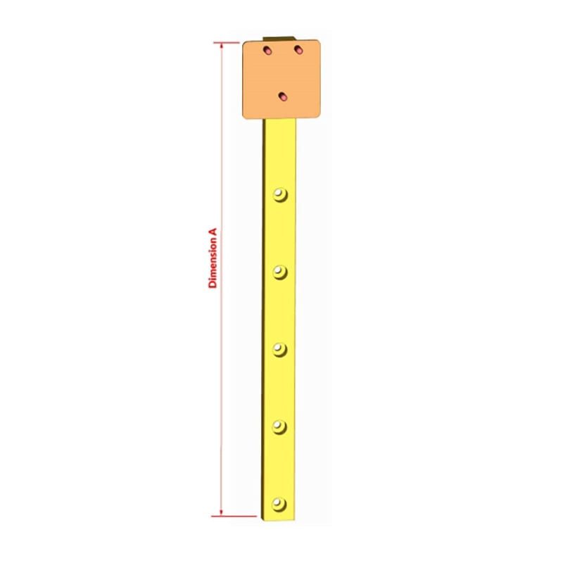 Spreader plate bracket engineering diagram