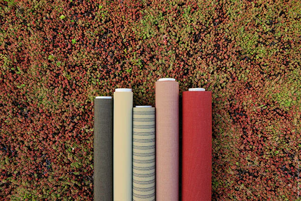 Dickson awning fabrics in a range of colours and woven textures