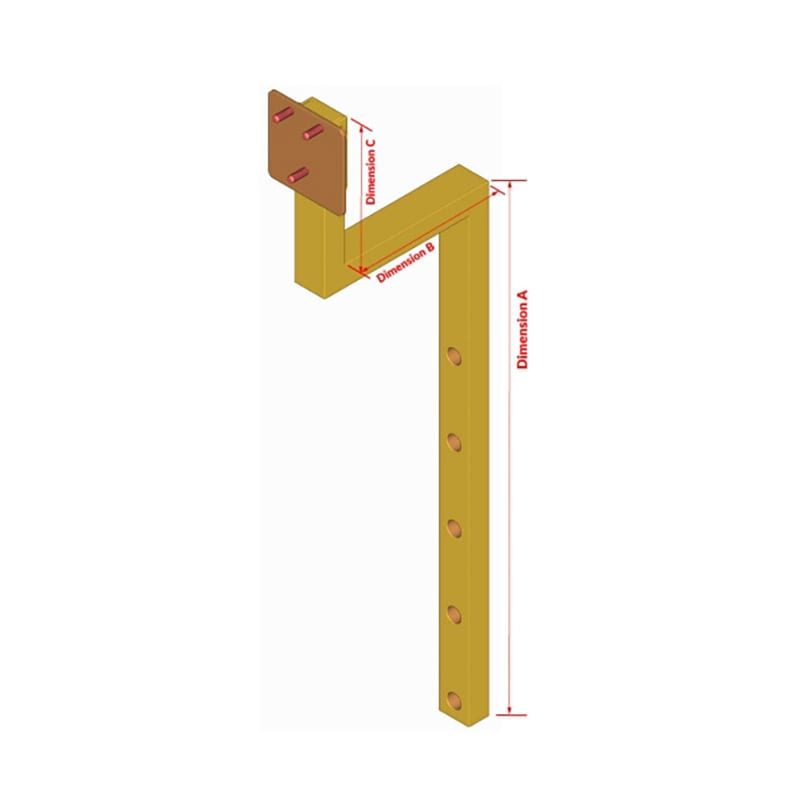Gutter bracket engineering diagram