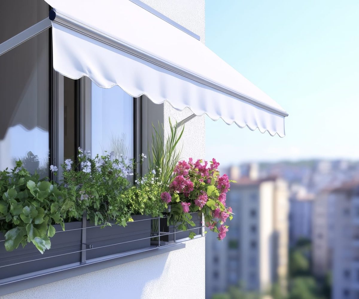 Italia Slim awning view 3