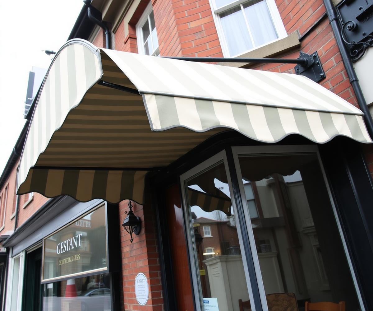 Traditional awning view 1